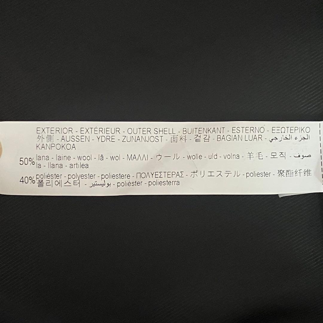 【最終値下げ】ZARA ロングコート ブラック S ウール混 レディース