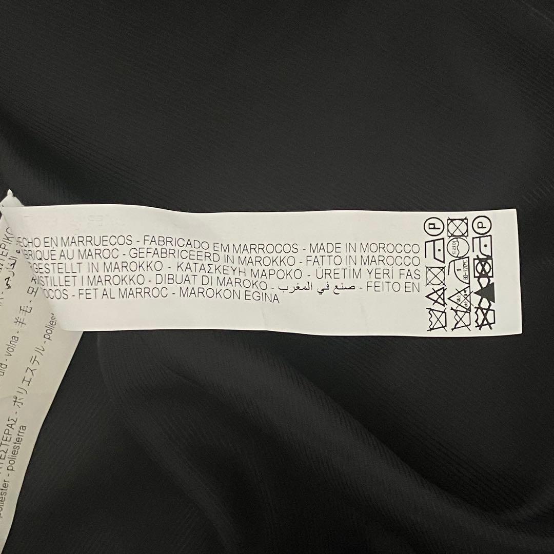 【最終値下げ】ZARA ロングコート ブラック S ウール混 レディース