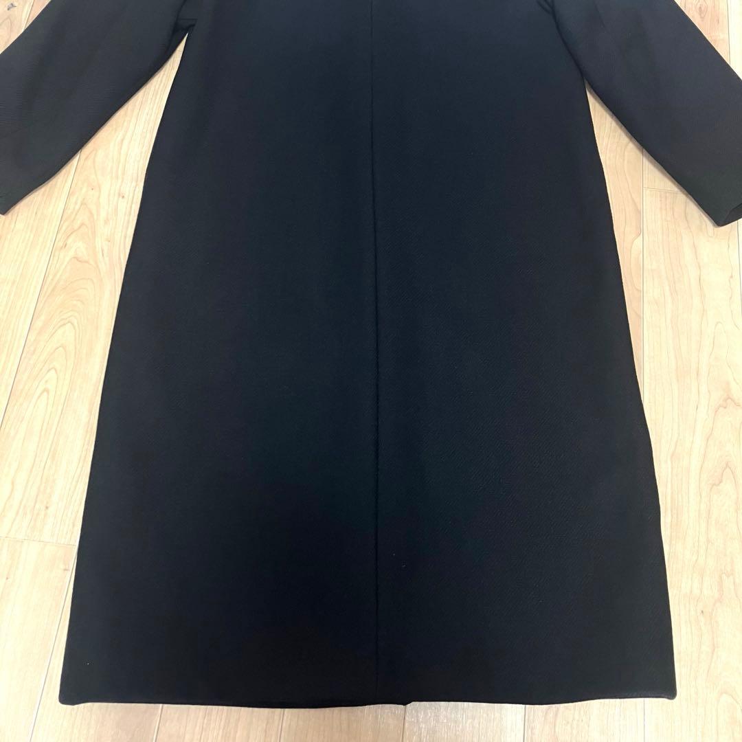 【最終値下げ】ZARA ロングコート ブラック S ウール混 レディース