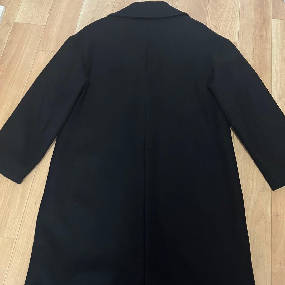 【最終値下げ】ZARA ロングコート ブラック S ウール混 レディース