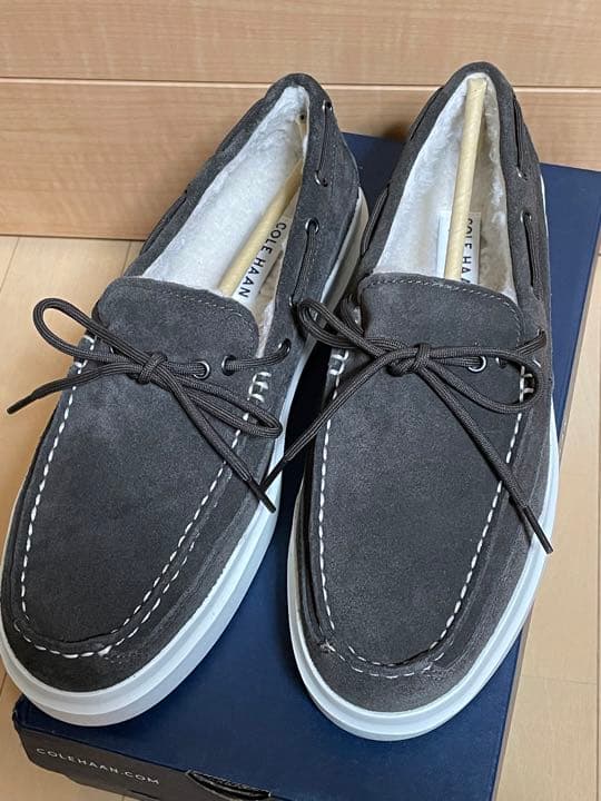⚫️新品●コールハーン モカシン　スリッポン　フォックスファー　8.5 26cm