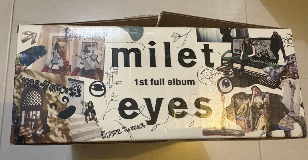 milet 限定オリジナル配送BOX CD 7枚