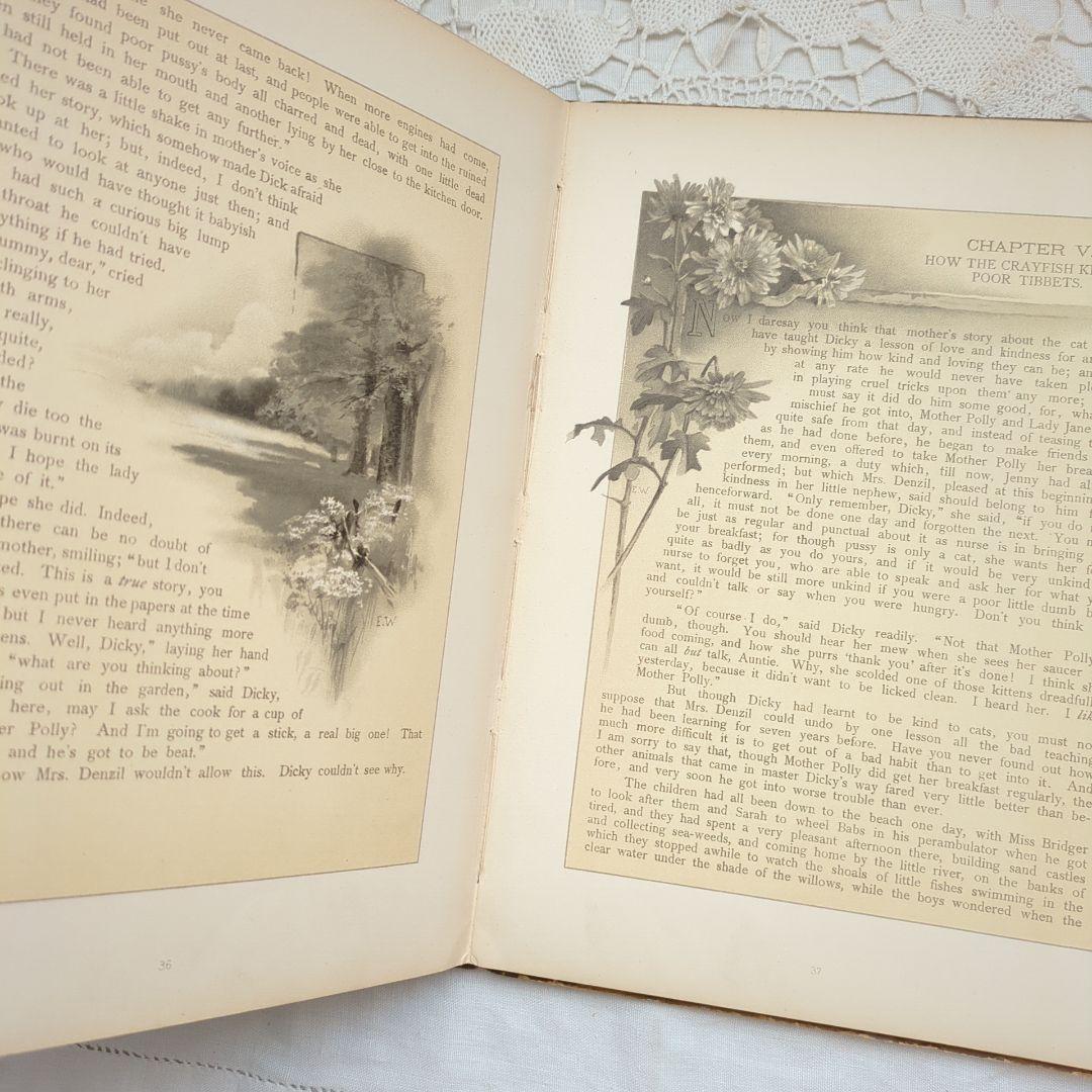 稀少1887アンティーク絵本 洋書古書 児童書 ヴィクトリアン ヴンテージ