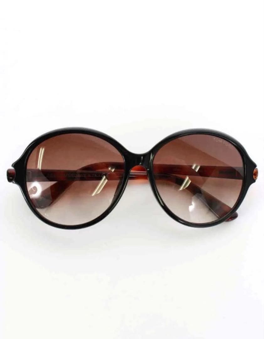 美品 TOM FORD ラウンド型サングラス TF9343