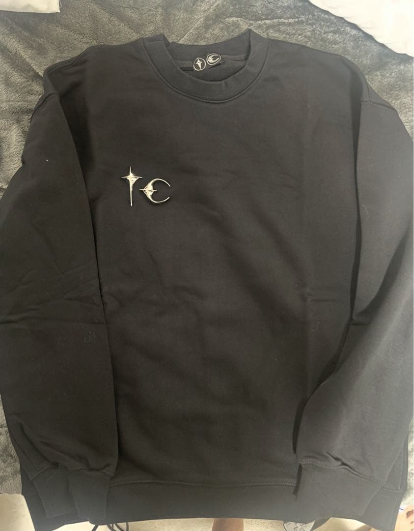 ポ*マ様 サグクラブ Thug club TC Sleeve long t Bl