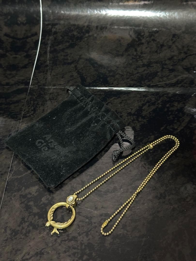 アクセサリー MR CASANOVA Gold Design Necklace