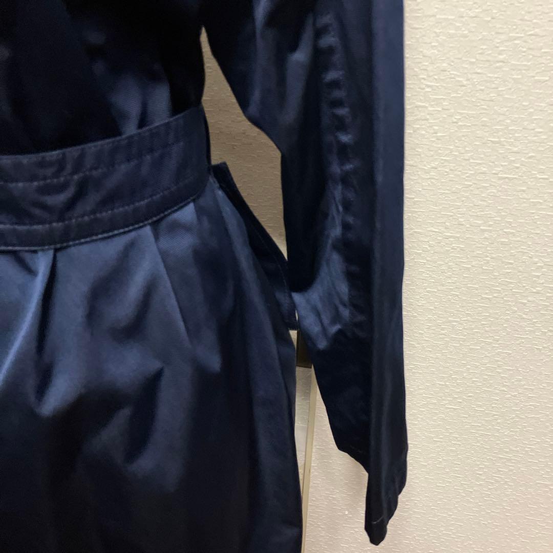 Aquascutum☆紺色トレンチコートサイズ15Lダブル☆angela☆