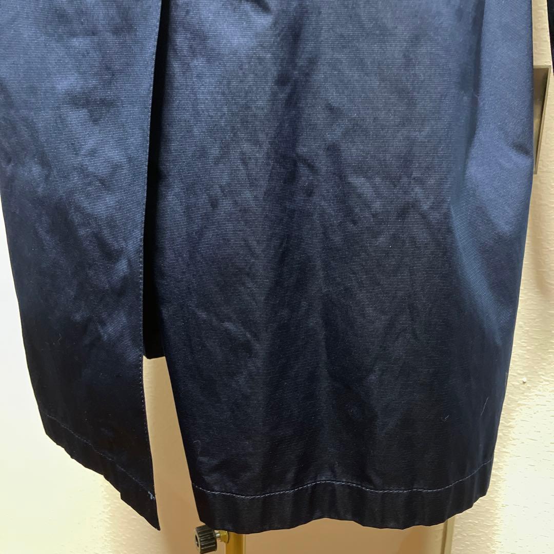 Aquascutum☆紺色トレンチコートサイズ15Lダブル☆angela☆