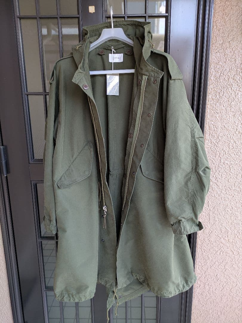 ジャケット・アウター CIOTA Parka-shell M-1951(Stone Wash)