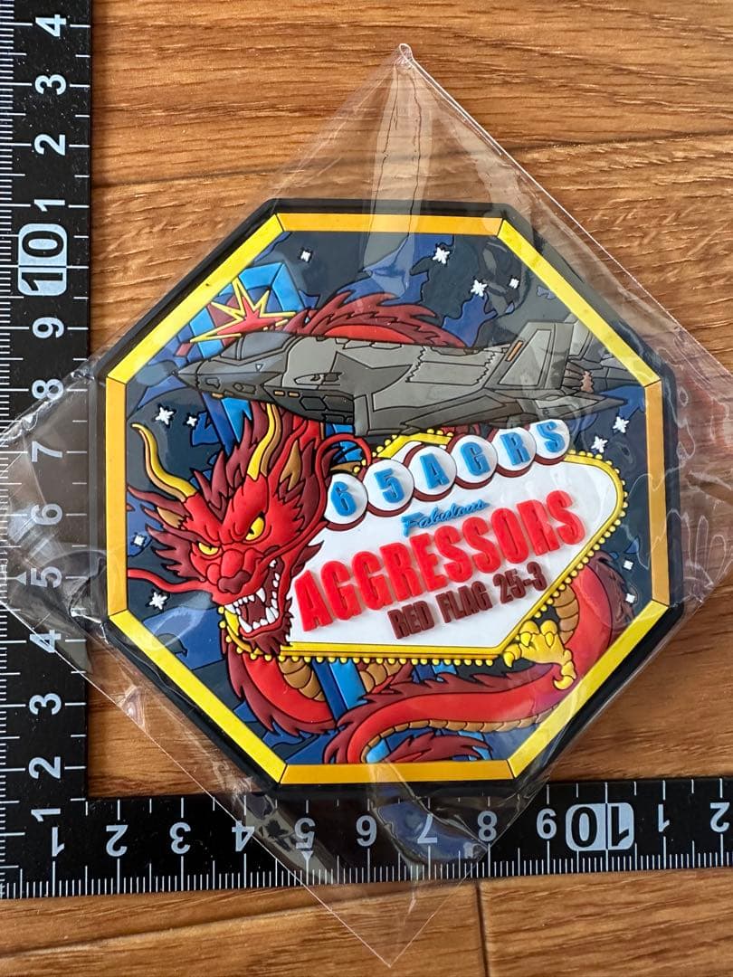 USAF 65th AGGRESSORS PVCパッチ