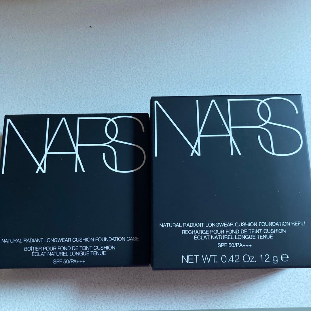 NARS ナチュラルラディアントクッションファンデーションリフィルとケース
