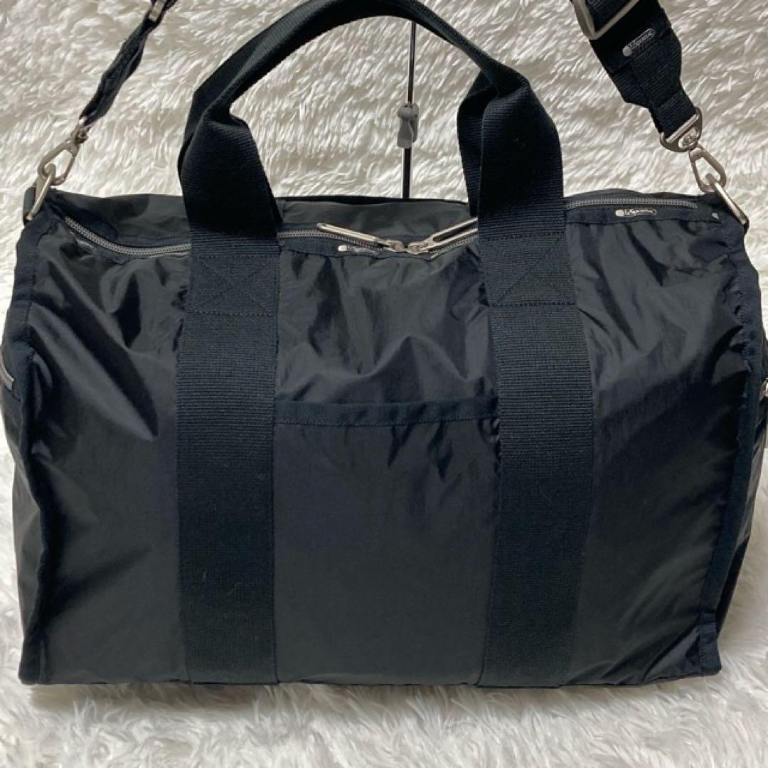 極美品LESPORTSAC ESSENTIAL大容量2wayショルダーボストン