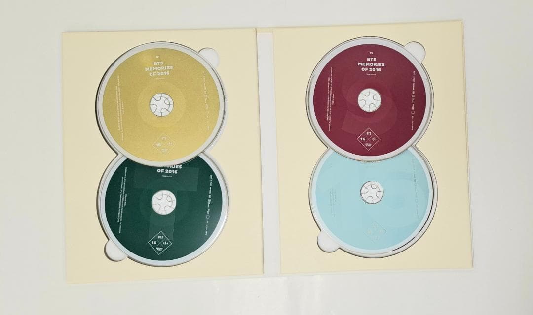 BTS MEMORIES OF 2016 DVD 日本版（G1087）