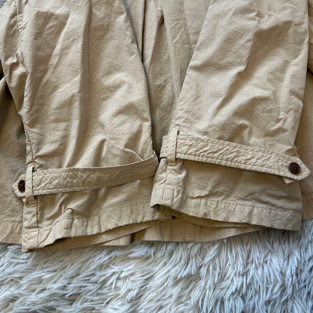 【美品】nest Robe スーピマコットン ショートトレンチジャケット