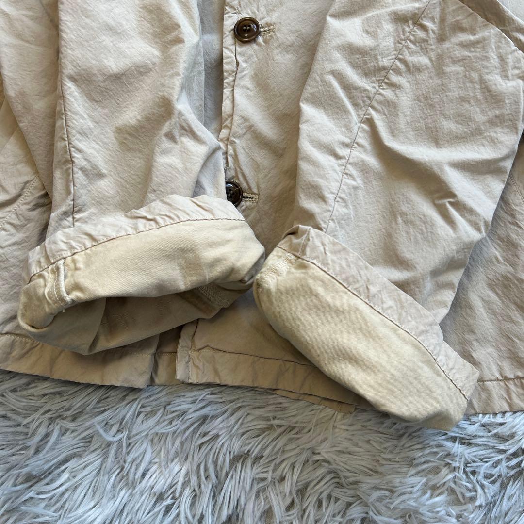 【美品】nest Robe スーピマコットン ショートトレンチジャケット