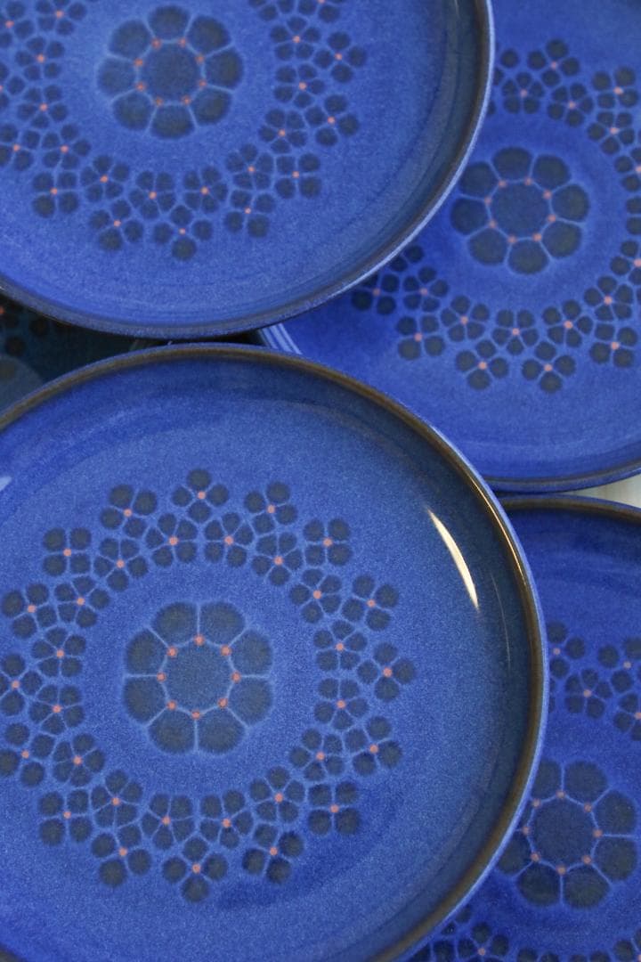 Denby「MIDNIGHT」プレート6枚セット