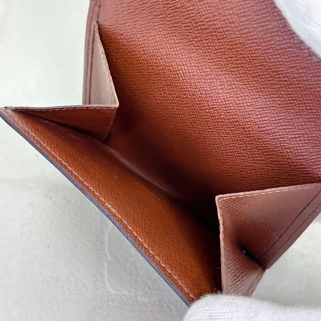 ルイヴィトン モノグラム ポルトモネビエカルトクレディ Wホック 折財布 美品