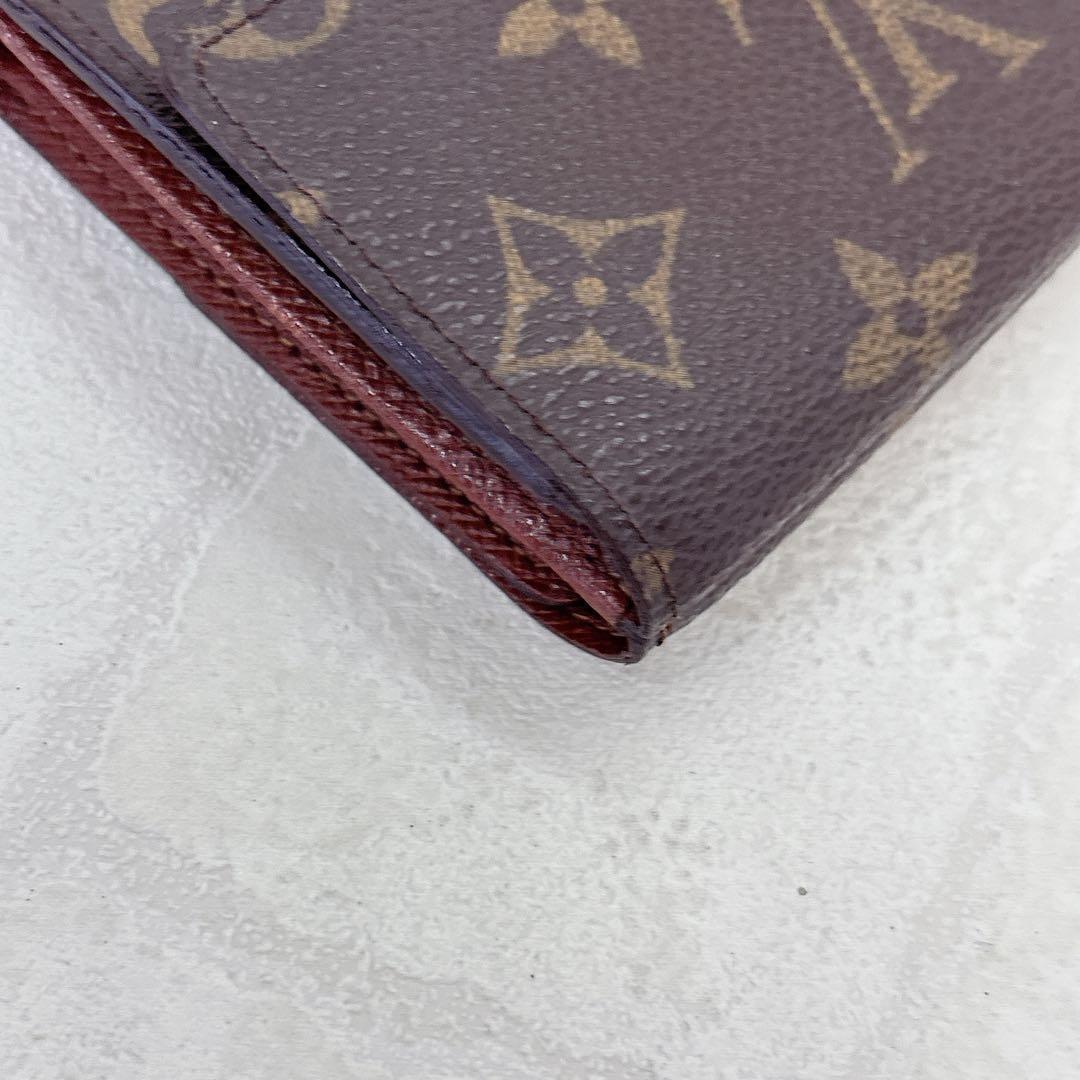 ルイヴィトン モノグラム ポルトモネビエカルトクレディ Wホック 折財布 美品