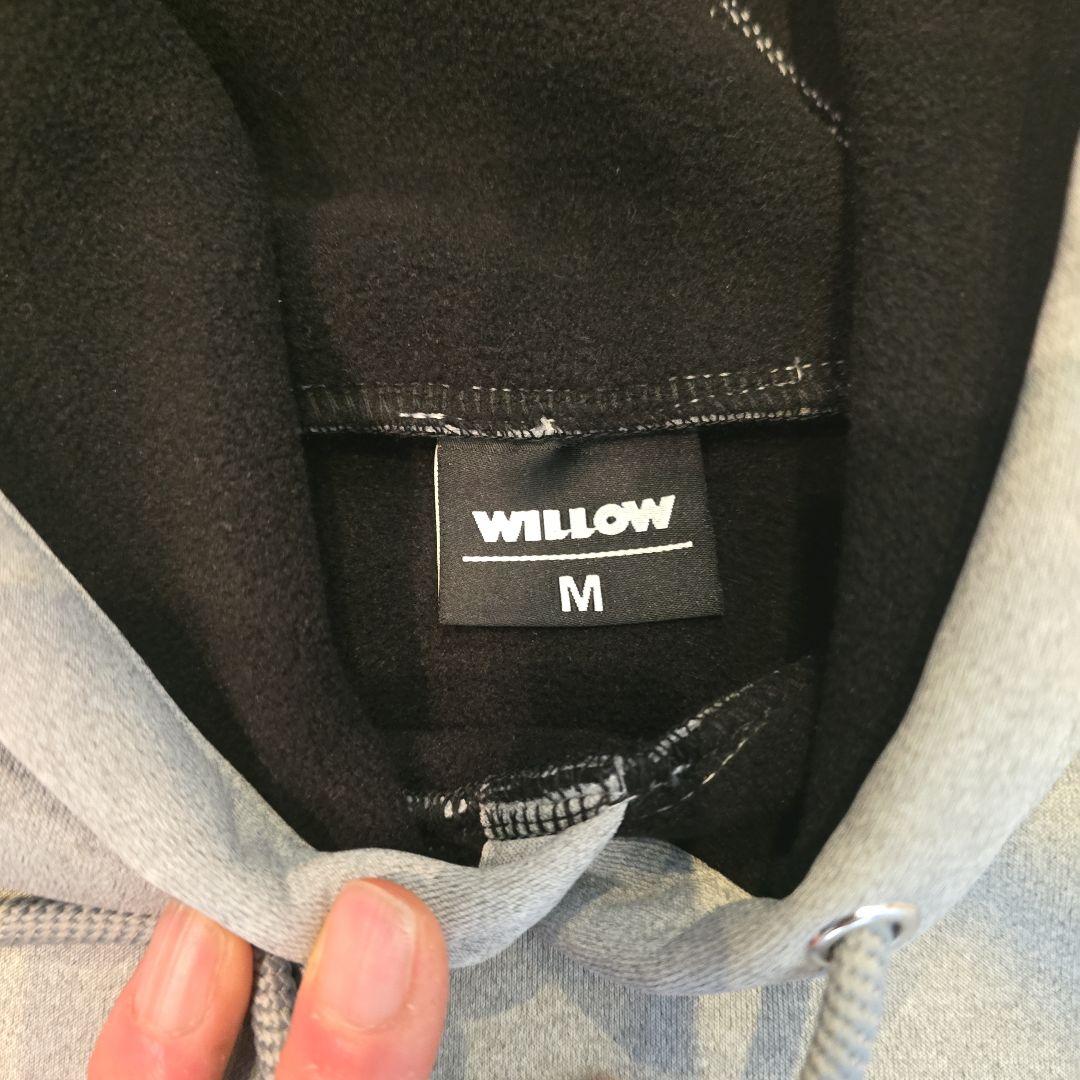 未使用 WILLOW 撥水パーカー　Mサイズ スノーボードウェア グレー