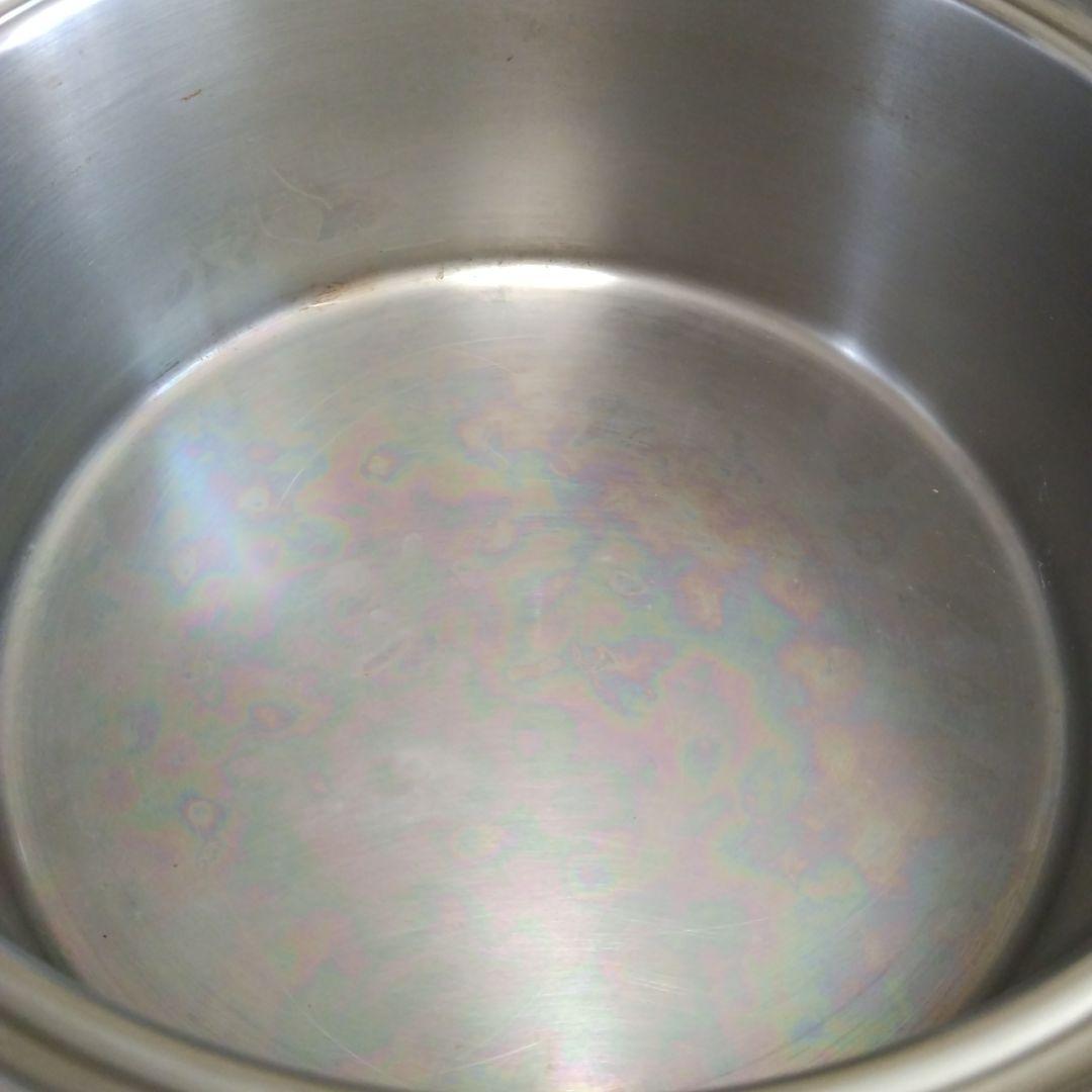 ステンレス鍋 両手鍋 片手鍋 Chef's Ware アメリカ製 使用品