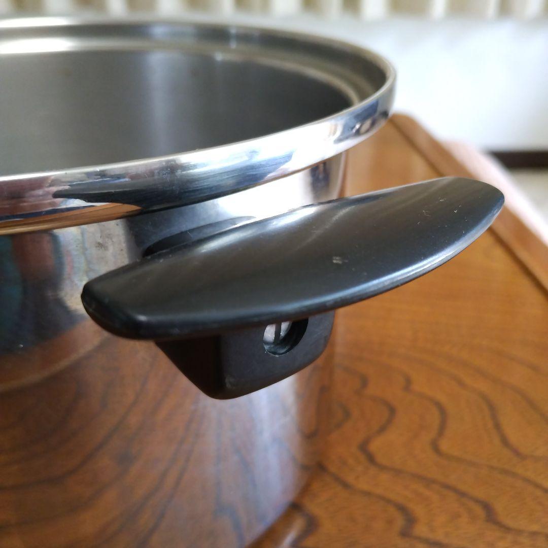 ステンレス鍋 両手鍋 片手鍋 Chef's Ware アメリカ製 使用品