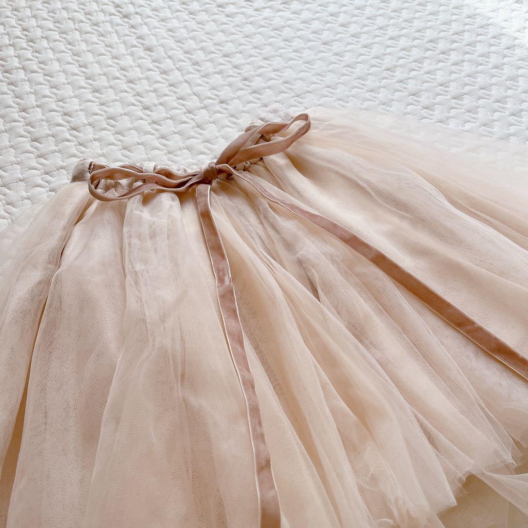 美品　MARLMARL TUTU peach puff