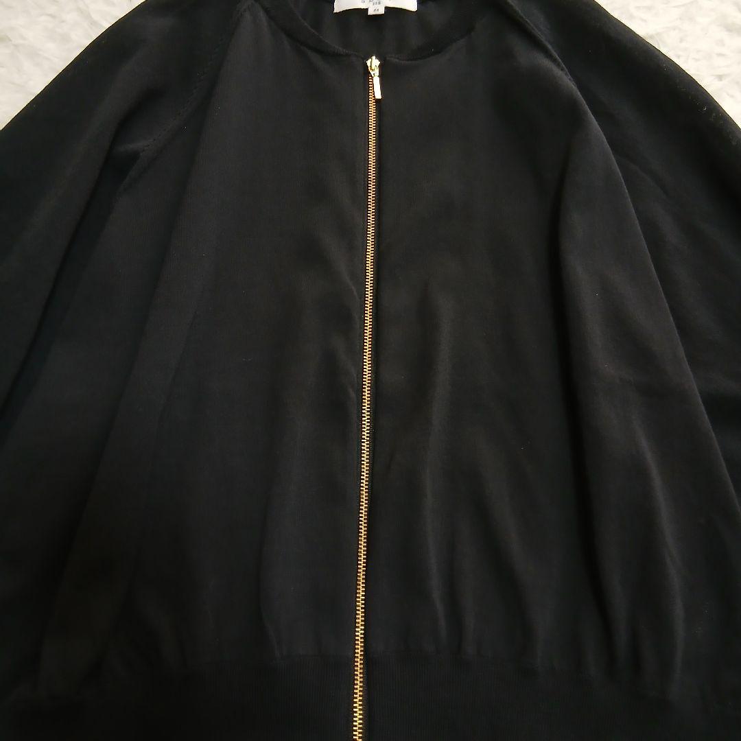 【23区】24SS SLOW/一部店舗限定　シアー ブルゾン　大きいサイズ　44