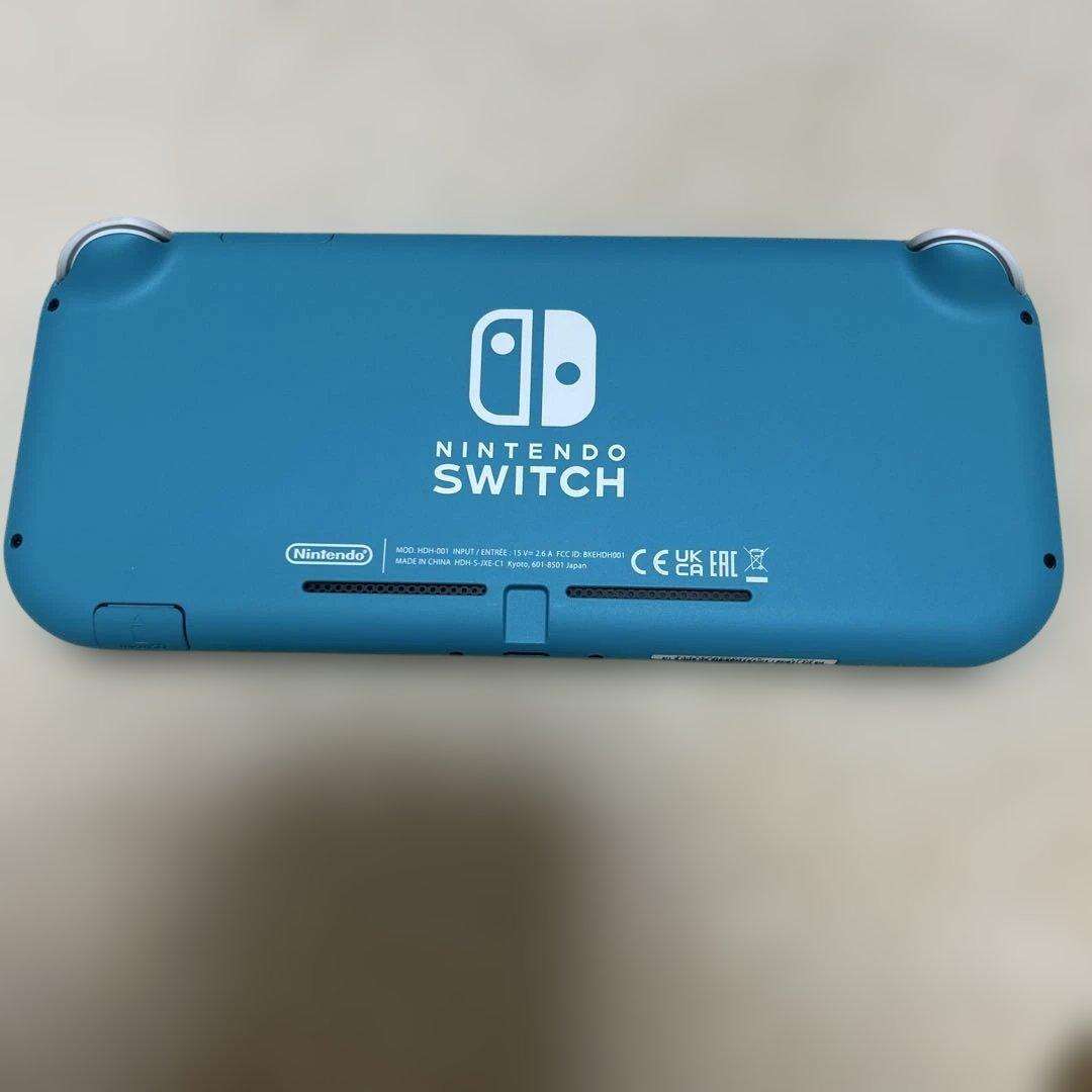 Nintendo Switch Lite 本体 ターコイズブルー 任天堂 充電器