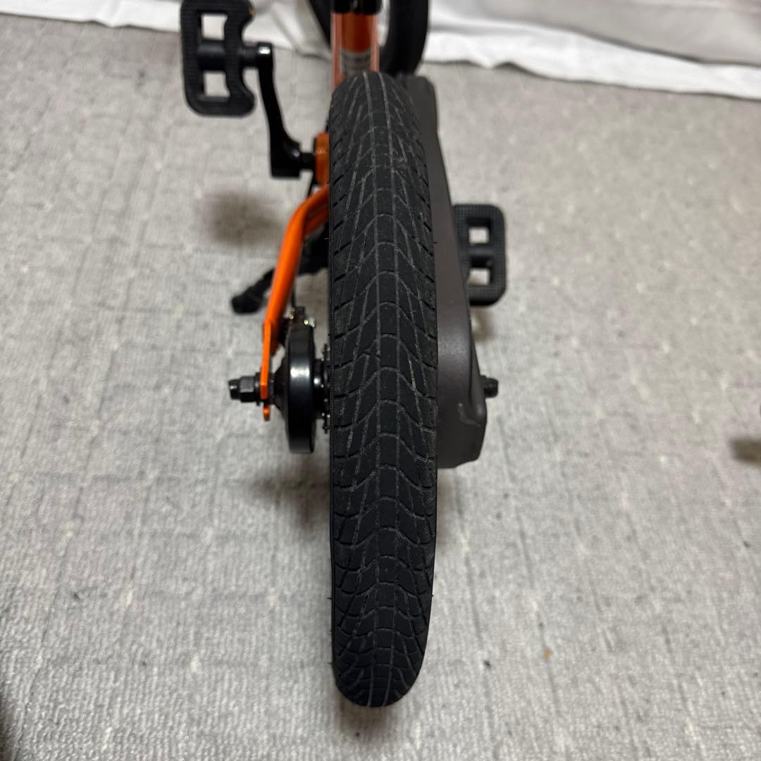 B138 STRIDER ストライダー14X オレンジ ペダル付 スタンド付