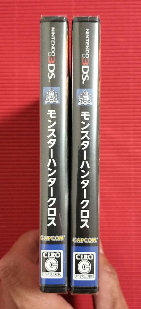 任天堂3DS『モンスターハンタークロス』２本セット ◎美品・未開封品◎