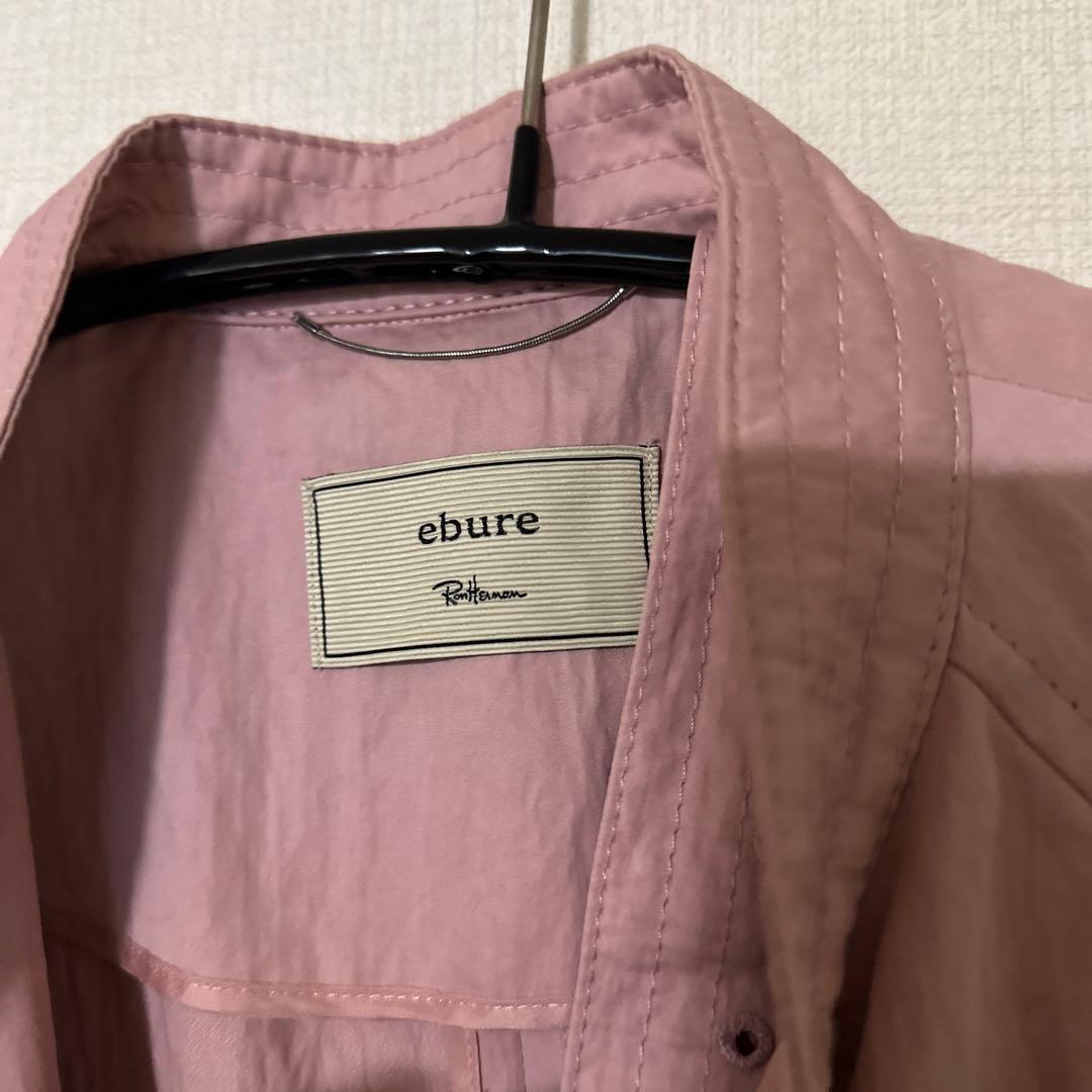 ebure ロンハーマン別注 トレンチコート ピンク