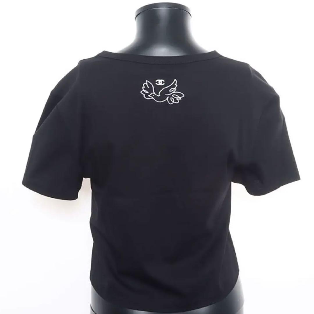 本物保証☆CHANEL☆22年クルーズコレクション ジャン・コクトーTシャツ☆M