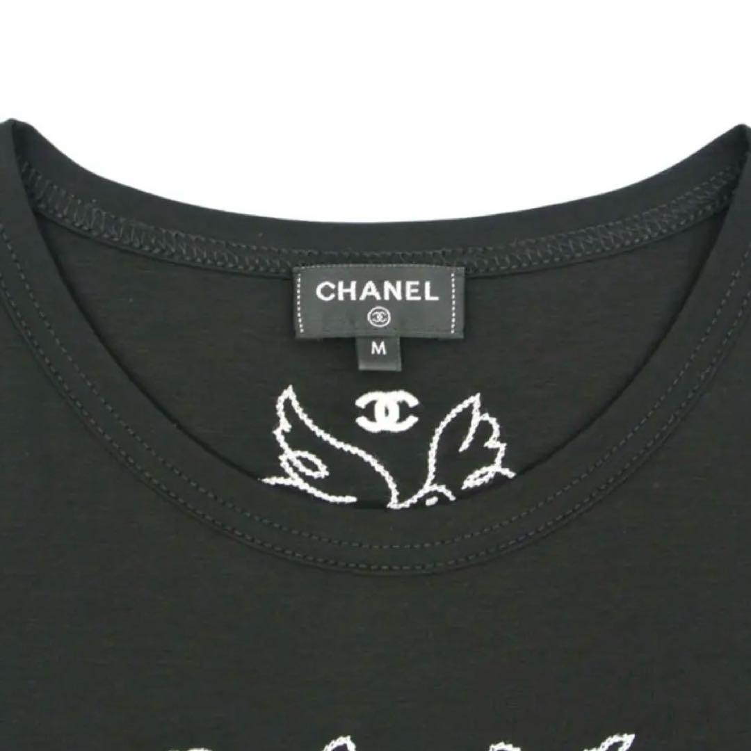 本物保証☆CHANEL☆22年クルーズコレクション ジャン・コクトーTシャツ☆M