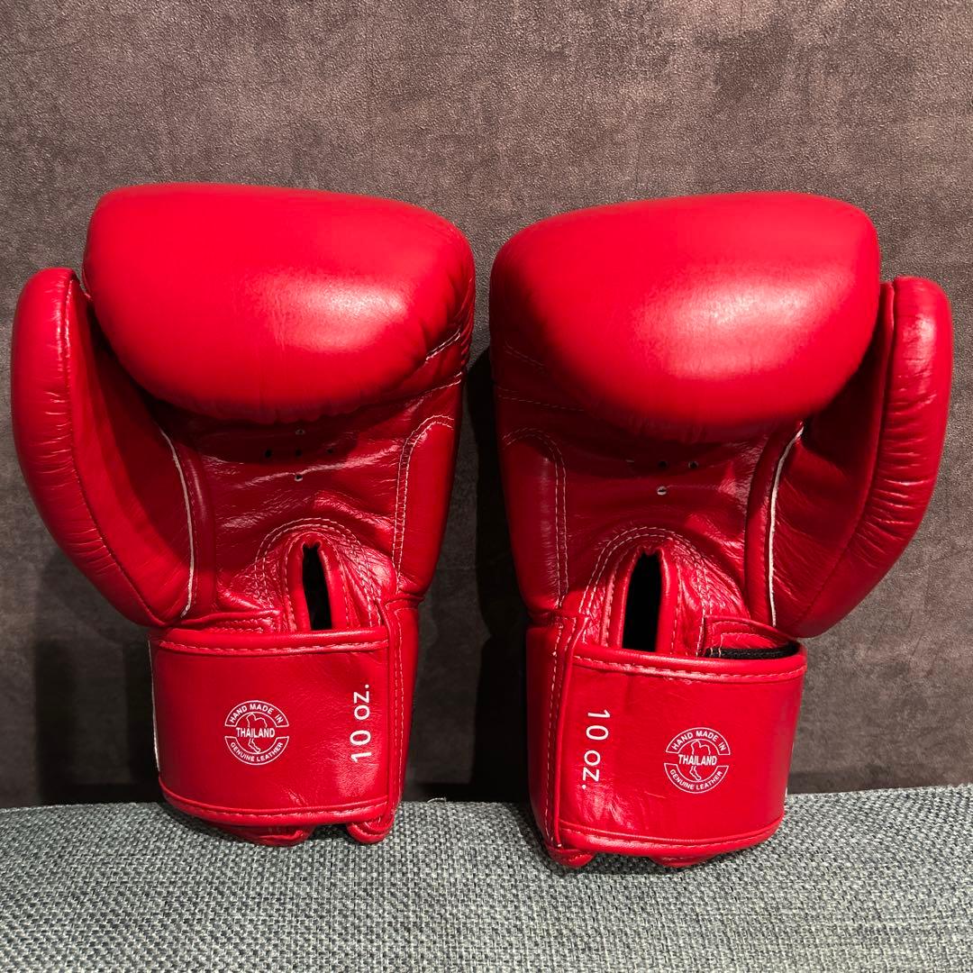 未使用 BVG19 Fairtex フェアテックス グローブ 10oz 赤