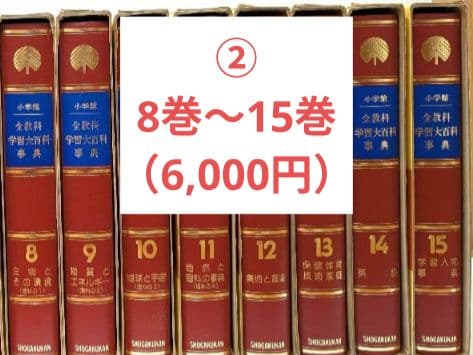 学習大百科事典　全教科　15冊セット 　小学館　フレンドジャポニカ