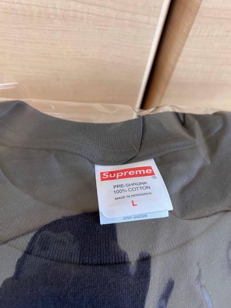SUPREME Arabic Box Logo Tee Lサイズ 黒 新品未使用