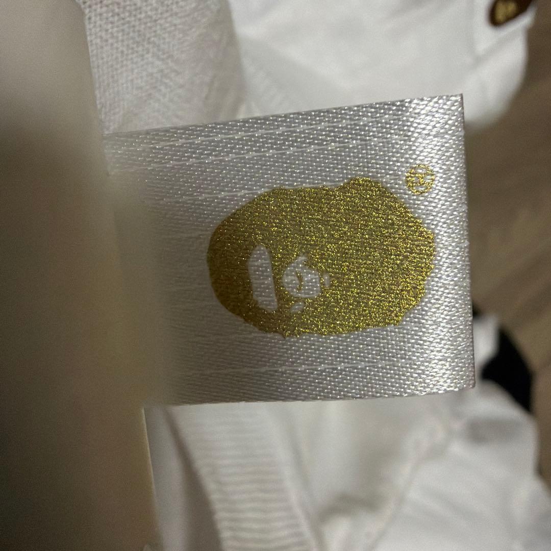 A BATHING APE ホワイト Tシャツ L