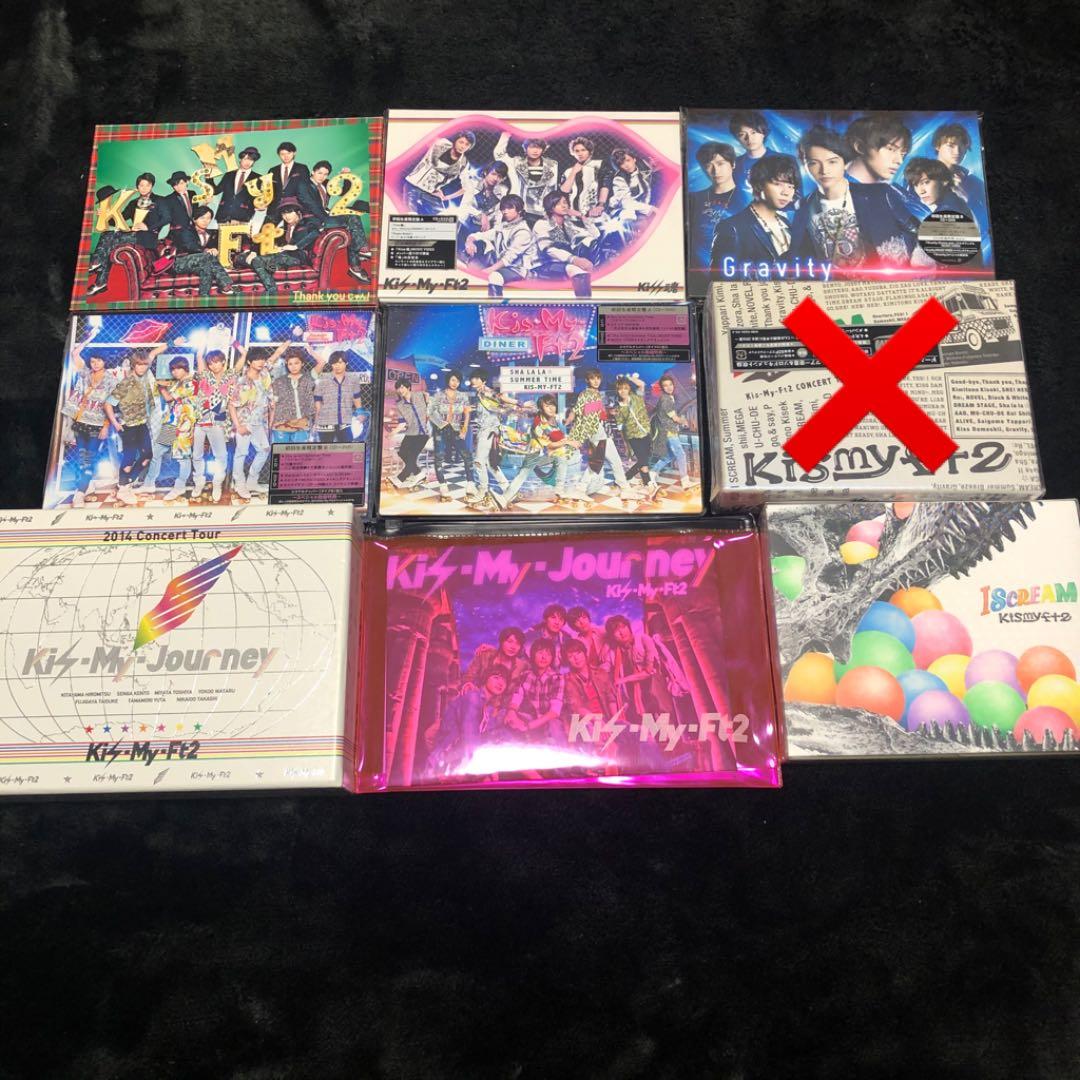 Kis-My-Ft2 LIVEDVD、アルバム、シングル