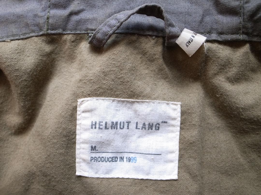 本人期 HELMUT LANG ヘルムートラング オーバーサイズ モッズコート