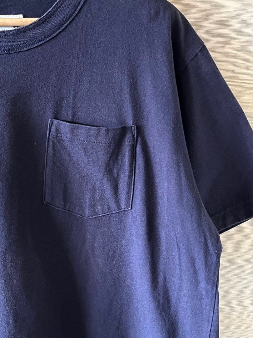 sacai コットンポケット付きTシャツ SCM-034 ネイビー 4