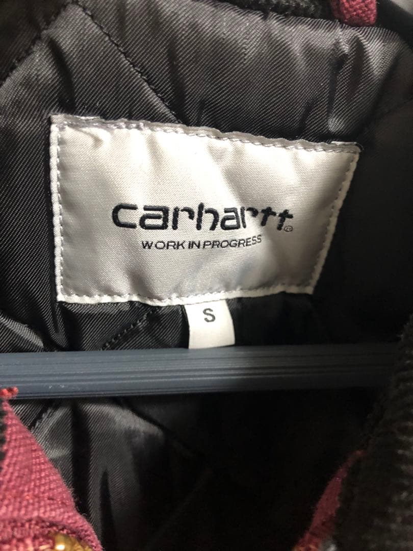 Carhartt WIPバーガンディ デトロイトジャケット S
