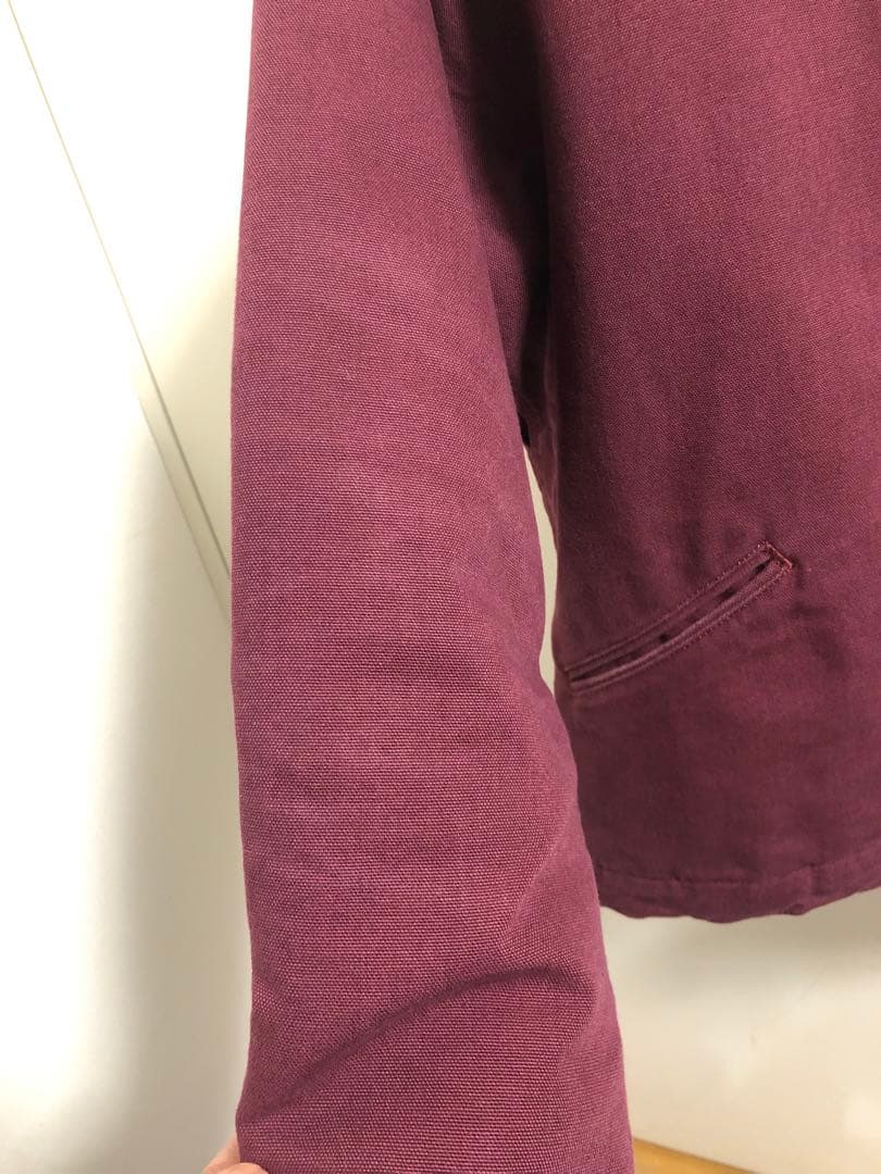 Carhartt WIPバーガンディ デトロイトジャケット S