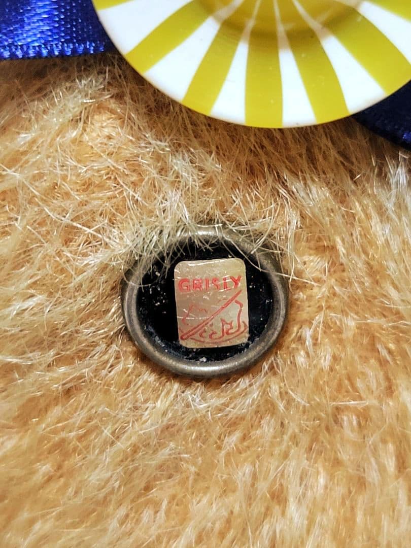 アンティークテディベア　グリズリー社ドイツ ヴィンテージ1930年～1960年