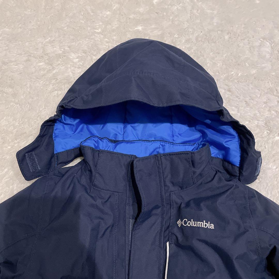 Columbia 美品✨子供用スキーウェア 3T ジャンプスーツ　ネイビーブルー