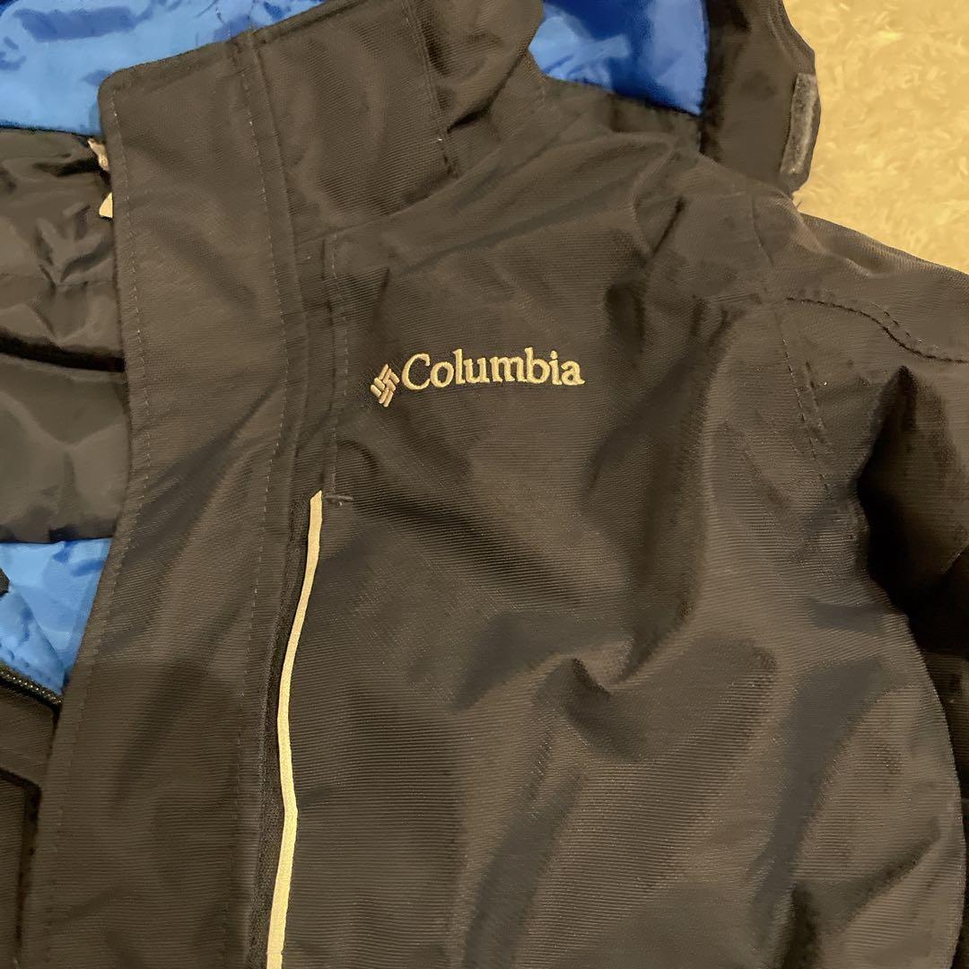 Columbia 美品✨子供用スキーウェア 3T ジャンプスーツ　ネイビーブルー