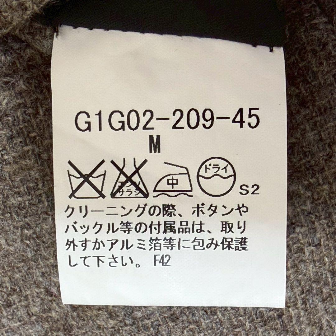 美品 高級イタリア製生地 マッキントッシュロンドン ツイード ジレ ベスト M