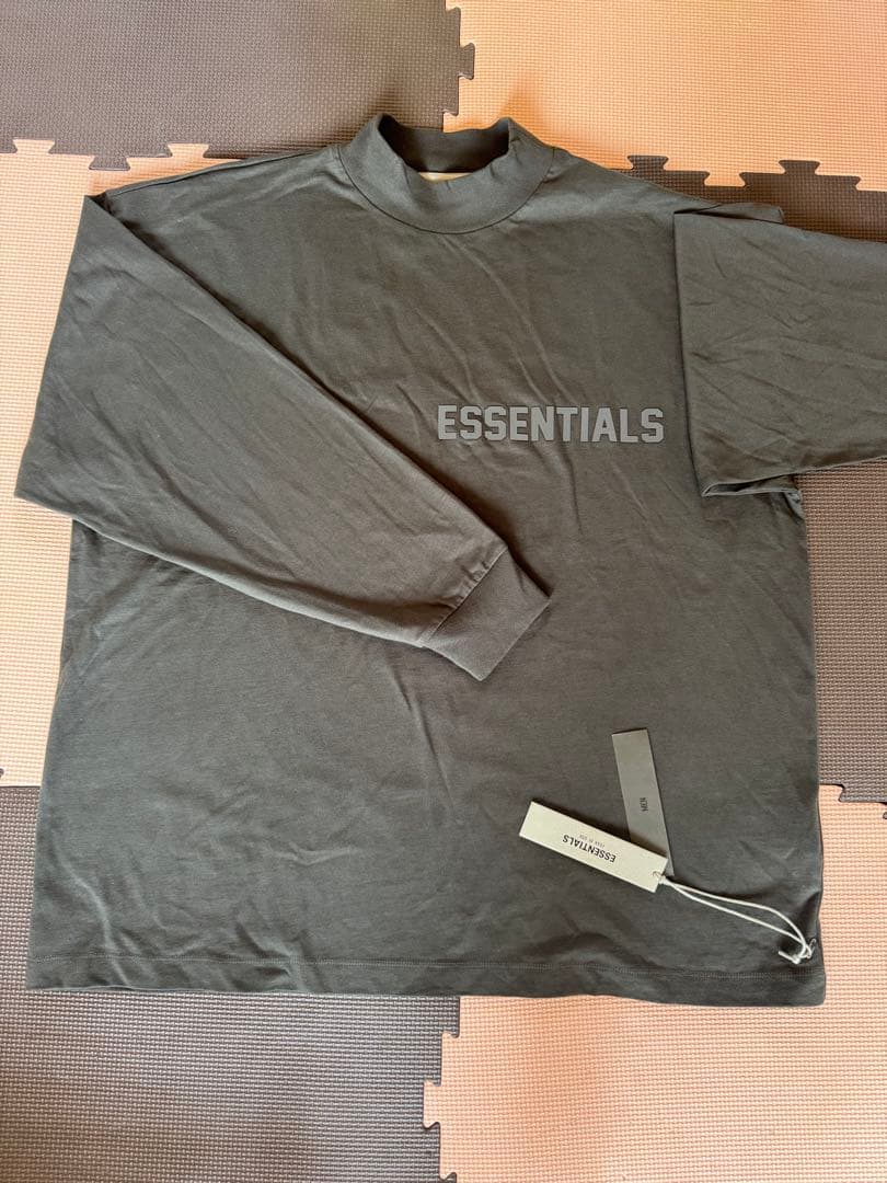 ESSENTIALS エッセンシャルズ 長袖Tシャツ L ブラック