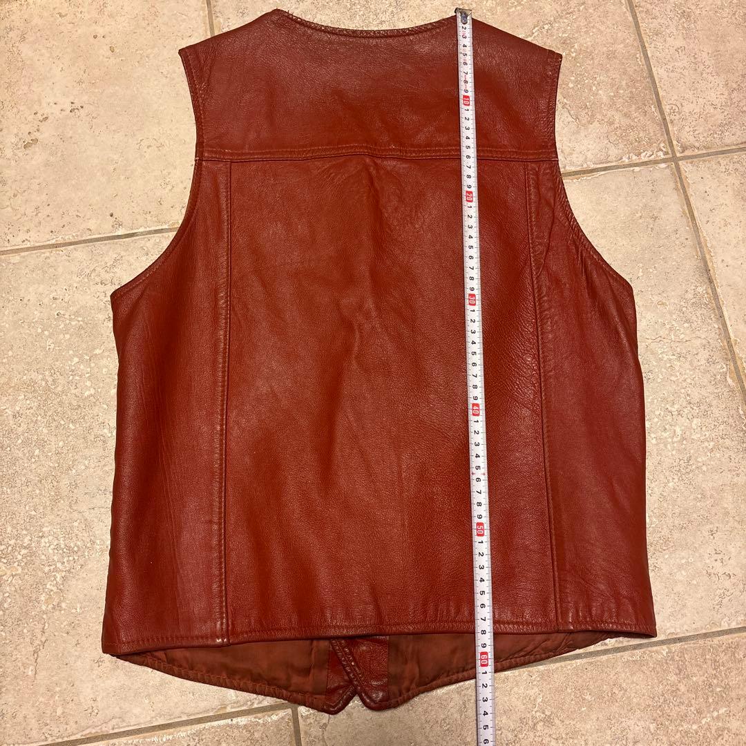 Schott レザーベスト　70年代