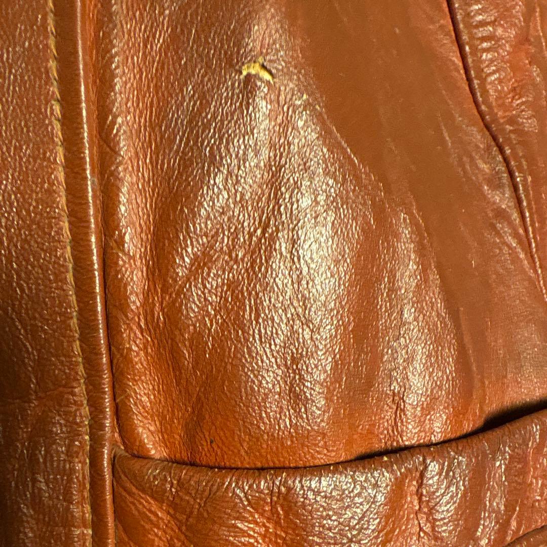 Schott レザーベスト　70年代