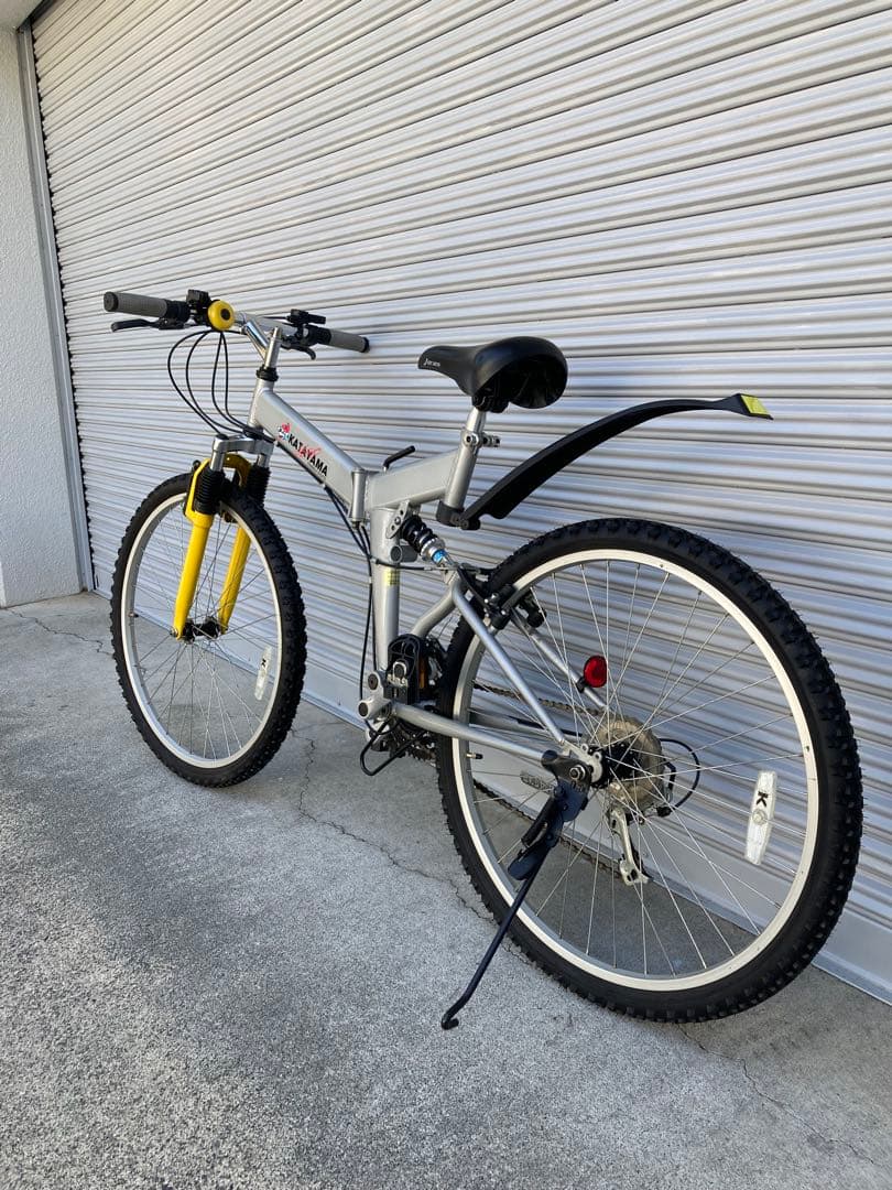 UGO片山右京モデル折りたたみマウンテンバイク　⭕️直接手渡し商品　取引中受付停止